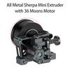 CNC All Metal Sherpa Mini Extruder with 36 Moons Motor High Temperature Resistance Light Weight Kit  with Helical Gear