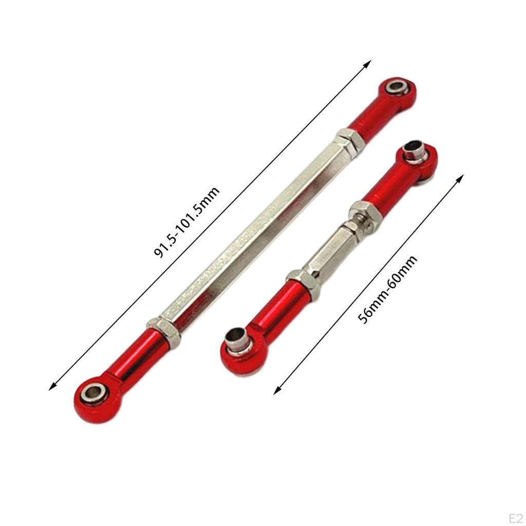 1/12 RC Car Steering Servo Linkage Links for MN78 Spare Tie Rod End Upgrade