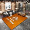 Knvb Wappen Benutzerdefinierter Name Teppich Teppich für Wohnzimmer Schlafzimmer Zuhause Sofa Dekoration Kinder Spielen Rutschfeste Fußmatte