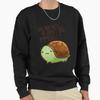 Unisex Cotton Sweater Pullover Hoodie Printed Sweater This Turtle.. He Judges You. Pullover Sweatshirt Casual Long Sleeve Sweatshirt