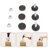 20pcs Furniture Leveler with T Nuts Anti Slip Rubber Pad Adjustable Furniture Leveling Feet for Desk