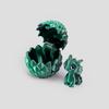 3D Printed Dragon Eggs with Dragon 3D Printed Animals Toy Tabletop Centerpieces for Home Car Office Tabletop Ornament