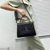 Borsa Casual da Donna con Fantasia Coccodrillo Borsa Quadrata Piccola Portatile Borsa a Tracolla Versatile Borsa a Spalla