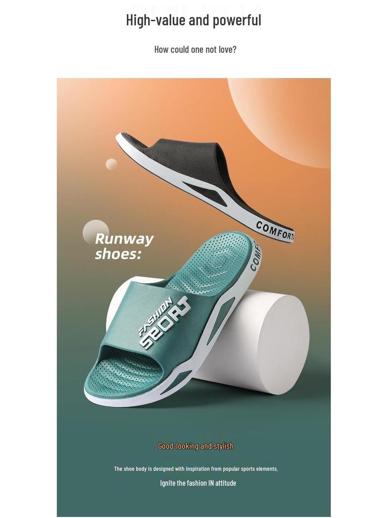 Men's Non-Slip Soft Summer Indoor/Outdoor Slippers