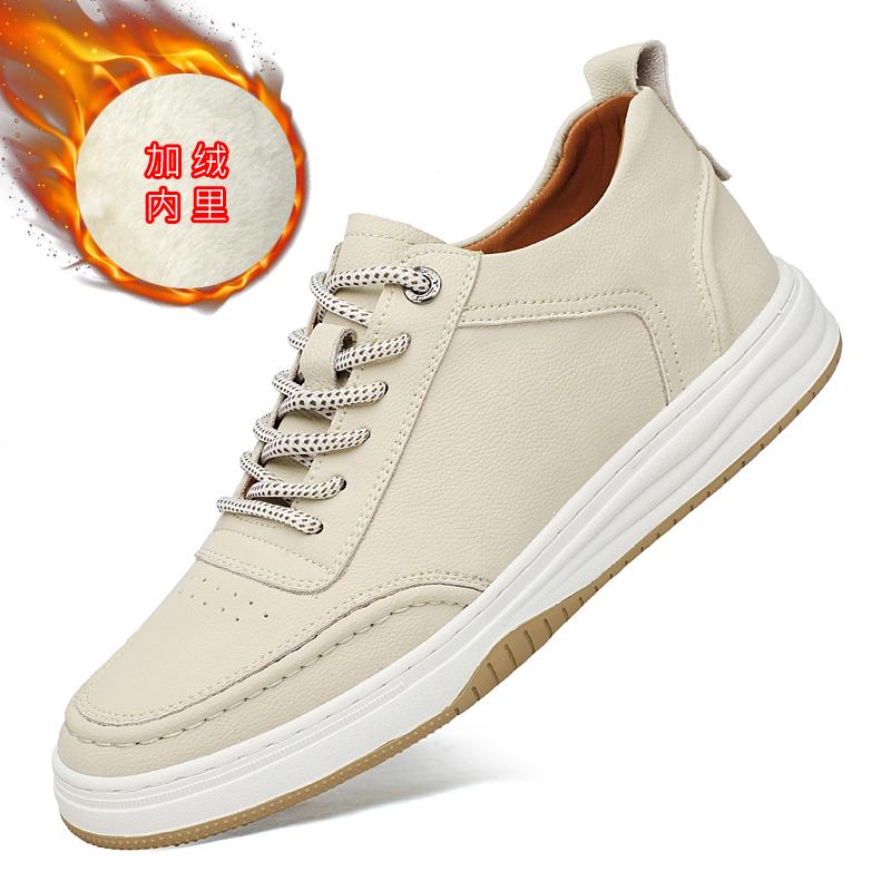 

Брендовые мужские повседневные туфли на шнуровке из натуральной коровьей кожи, мужские удобные туфли на плоской подошве для вождения, мужские классические уличные теплые плюшевые оксфорды 44