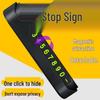 Creative Temporary Car Parking Phone Number Plate Set