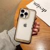 Transparent Shockproof Hard Acrylic Case For iPhone 16 15 14 13 12 11 Pro Max Plus 12 Mini 13 Mini Silicone Bumper Clear Capa
