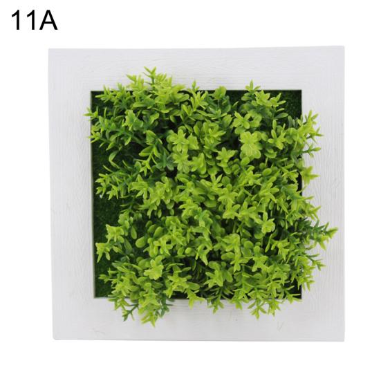 

Искусственный цветок суккулентное искусство растение висит на стене гостиная рамка комната домашний декор 11A