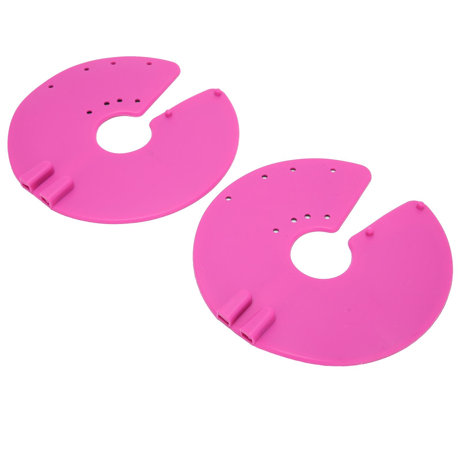 

2pcs Chest Breast Electrode Pads for Electric TENS Massager Physiotherapy Machine 15.5cm 6.1in