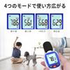 Digital Sound Level Meter Tripod Portable Sound Level Frequency Response LCD Easy Ideal for Residential and Offices (MAX/MIN Mode, Auto-OFF),