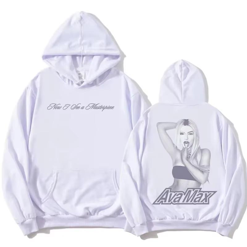 Ava Max Don't Click Play Album Men's long-sleeved hoodie graphic casual sportswear a masterpiece of hoodies