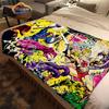 Cartoon Masters of the Universe wool blanket Jindian animation cashmere  fashion  Portable Flannel Warm camping