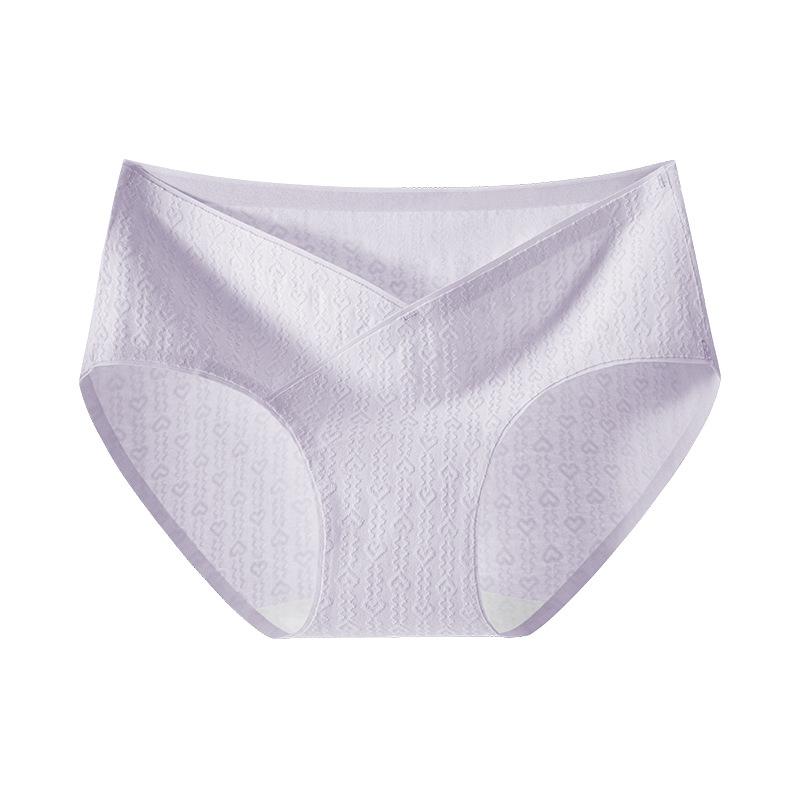 

Женское весенне-осеннее нежное нижнее белье из чистого хлопка для беременности и послеродового периода со специальной поддержкой XXL фиолетовый