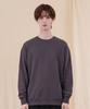 Ellamo Terry Basic Plain Oversized Sweatshirt [Charcoal]