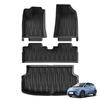Smabee Left Drive for BYD Seagull 2025 2026 (Trunk Pad Not Fit Dolphin Surf) TPE Car Floor Mats Cargo Trunk Pad Waterproof Black
