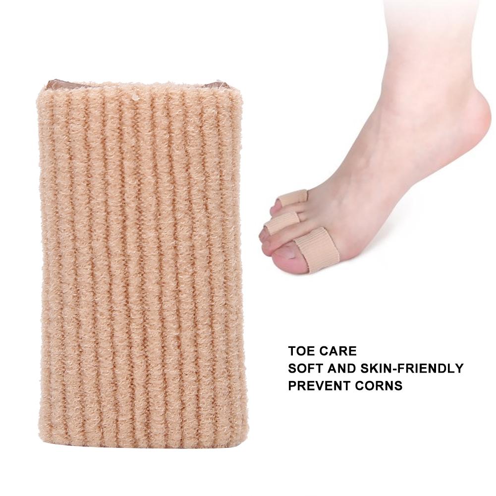 10pcs Elastic Toe Cover Pain Relief Corns Prevent Soft Finger Toe Wrap Protector