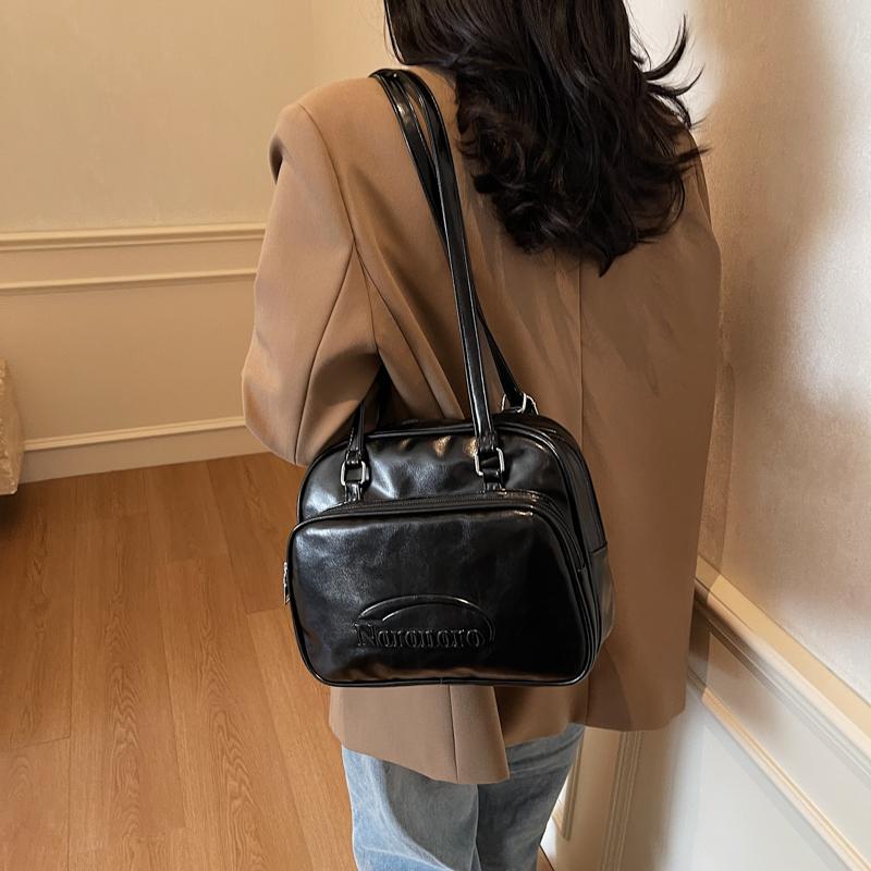 Women's College Backpack PU Multifunctional Shoulder Bag