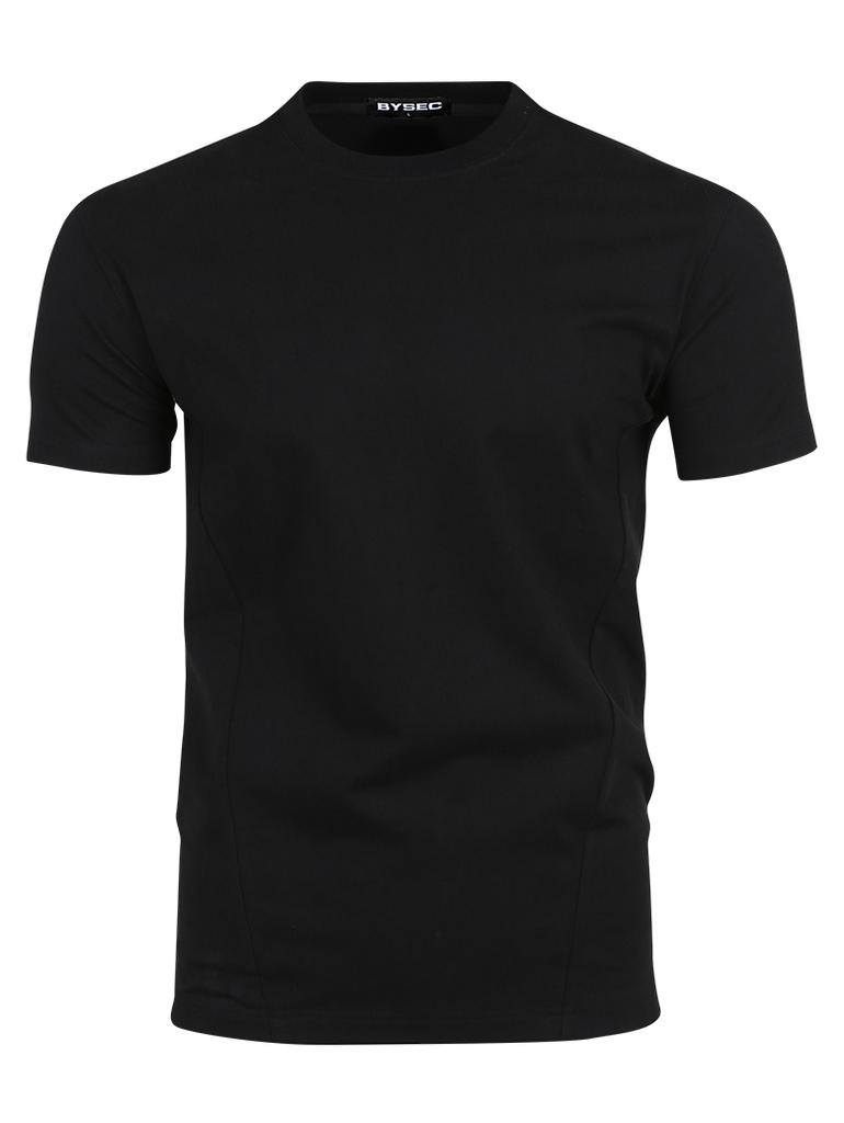 BYSEC [Set] Perfect Premium Double-Sided Plain Muscle Fit Short Sleeve T-Shirt_7 Colors