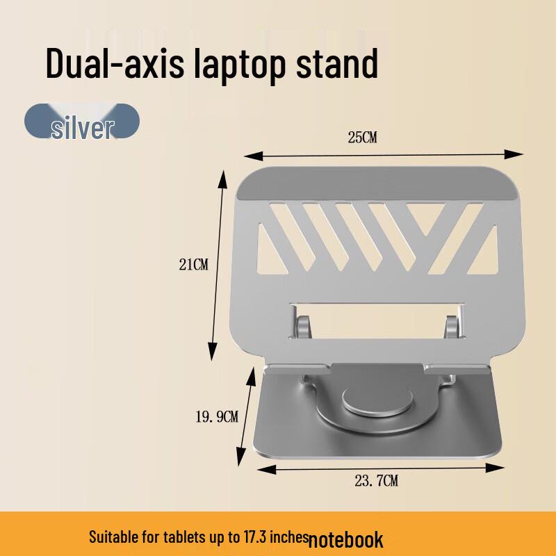 OLOEY 360° Rotating Height-Adjustable Laptop & Tablet Stand