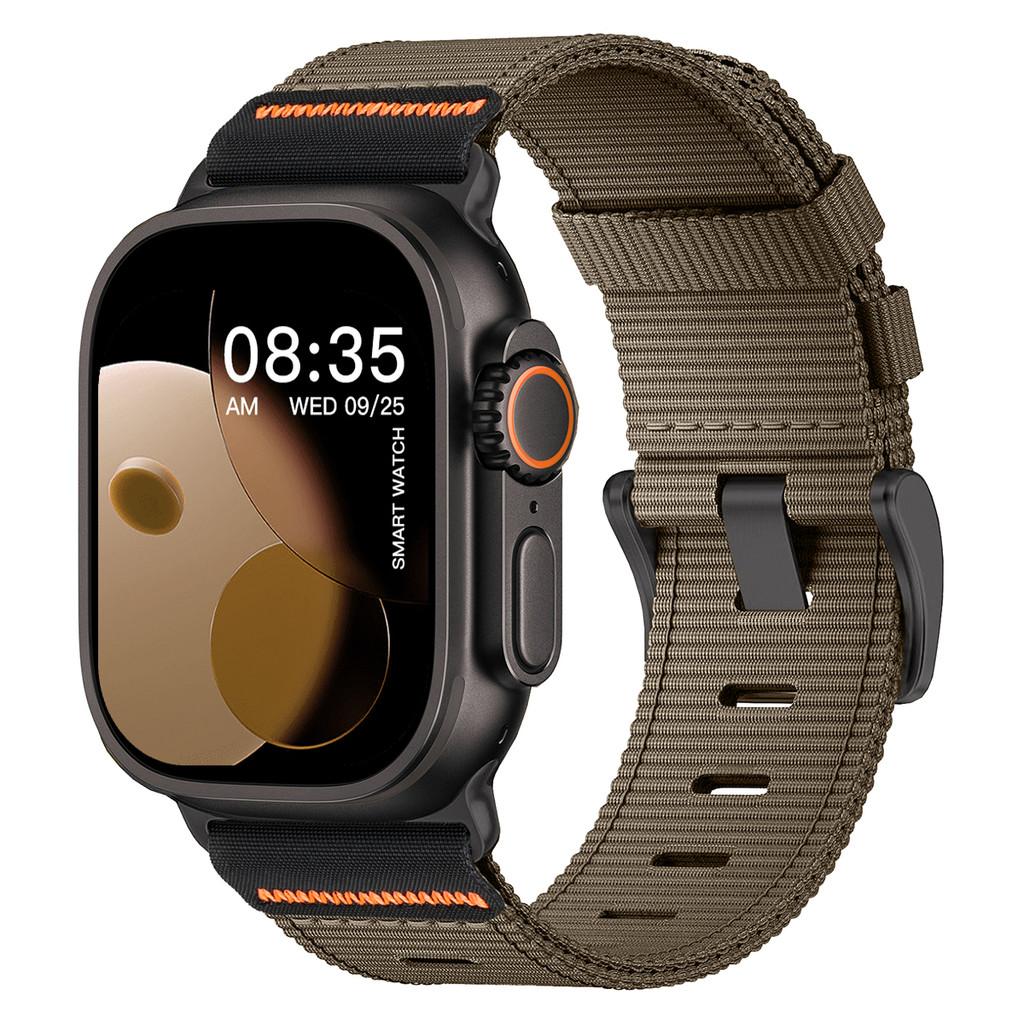 Sport Nylon Strap Band for Apple Watch Series 11/10 46mm 42mm Ultra 3/2/1 49mm 45mm 44mm 40mm 41mm 38mm For iWatch Series 9 8 7
