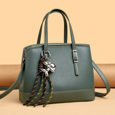 Women's Bag Women's New Soft Leather Portable Shoulder Crossbody Going Out Commuting Mother Bag