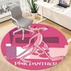1pc Pink Panther Office Round Area Rug, Under Office Chairs Bedroom Living Room Home Decor a1022312