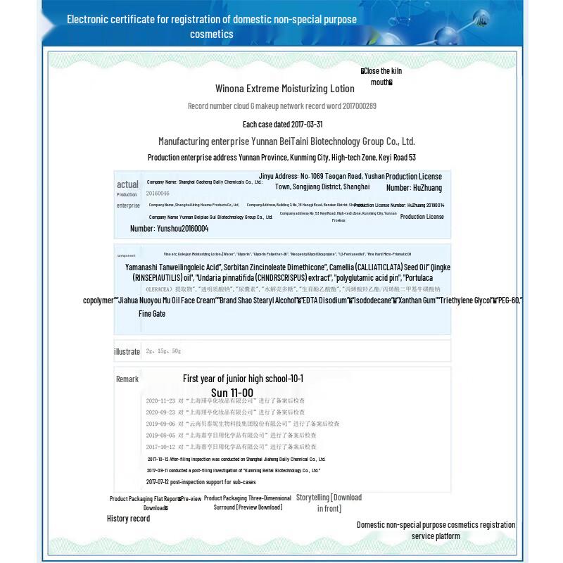 Winona Extreme Hydrating Emulsion