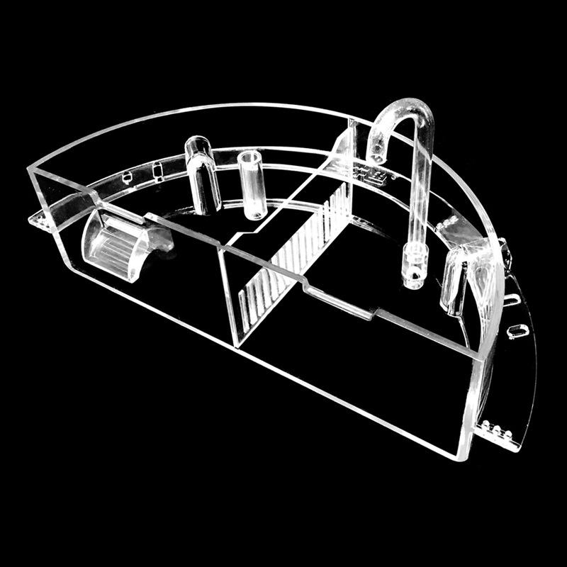 round fish bowl filter