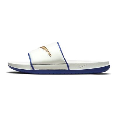 Zapatillas para Hombre Offcourt Slide Sail Dorado Metálico Crema Azul Real Profundo DH8081-100