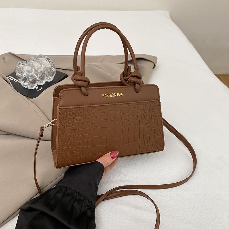 Trendy New Product Casual Temperament Portable Commuter Bag Women's Fashion Simple Shoulder Small Square Bag Messenger Bag