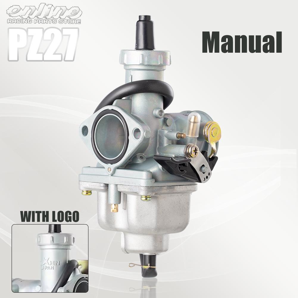 PZ27 Carburetor 27mm Carburador For CG125 CG150 CG200 TR250 175CC 200cc 250c TXM155 ATC200X AKT150 ATV Quad Go Kart Dirt Bike