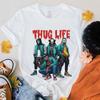Vintage Thug Life Horror Movie Characters Killer Halloween 2024 Shirt