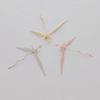 NH35 Watch Hands NH35A NH36 4R 7S No Luminous Wavy Polished Pointers Gold Silver Rose Gold Curly Ripple for Seiko Part Needle