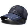 Unisex Breathable Mesh Duckbill Sun Hat with Adjustable Brim for Outdoor Activities
