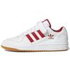 Forum Low White Power Red Unisex Sneakers Footwear-White Gum B37769
