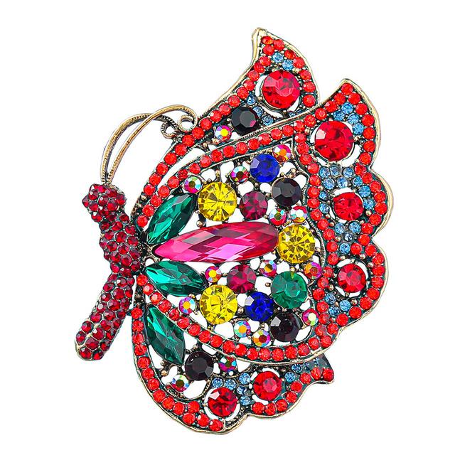 

Высококачественная изысканная брошь-бабочка, брошь для девочки, милая булавка, модный популярный корсаж, аксессуары для одежды