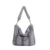 2025 Urban Minimalist Women's Furry Plush Tote & Shoulder Bag for Autumn/Winter