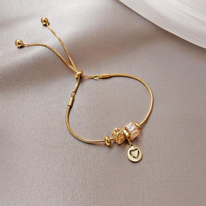Internet celebrity small waist bracelet female simple ins niche design jewelry personalized hipster student girlfriend gift jewelry