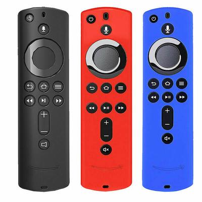 Měkký silikonový gumový kryt Obal Kůže Skořápka pro dálkové ovládání Amazon Fire TV Stick