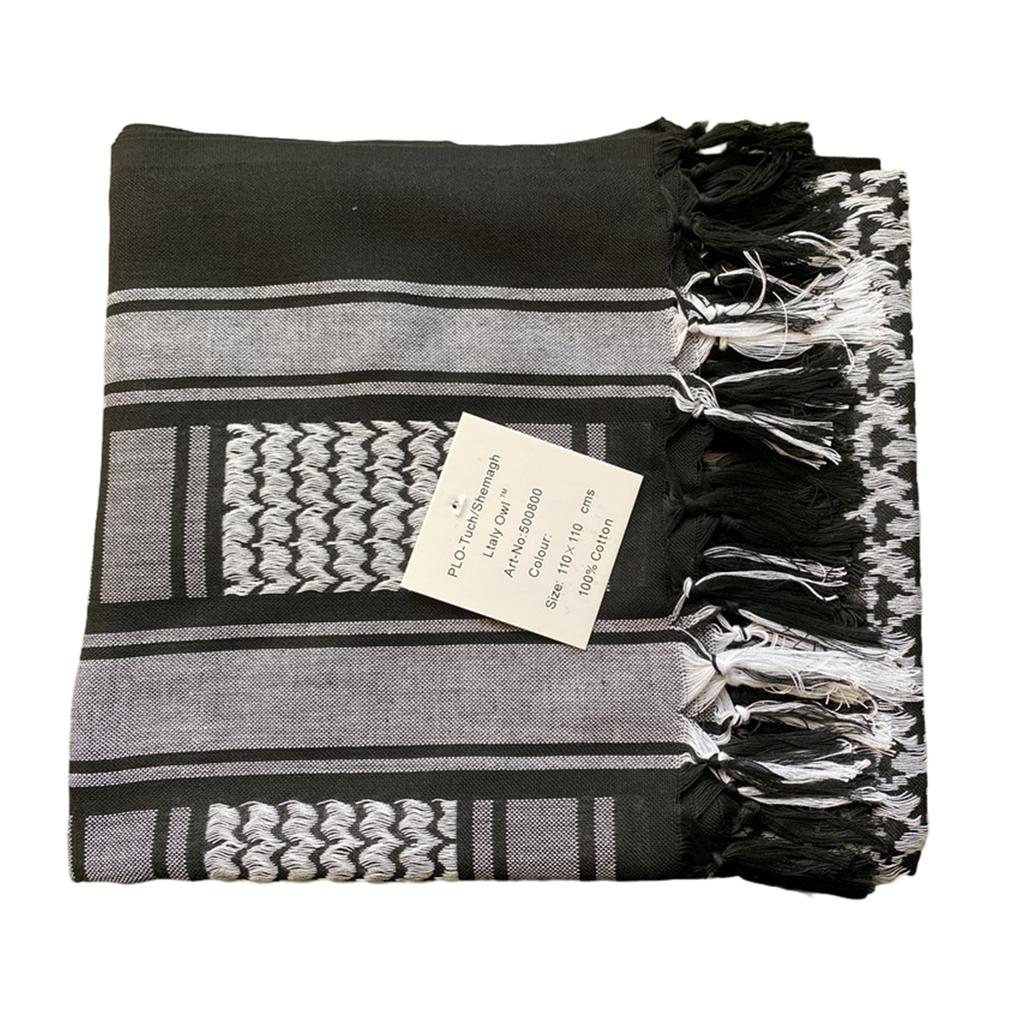 Religious Male Shemagh Scarf Arab Scarf Outdoor Tactically Turban Multi Purpose Head Wrap Cycling Dustproof Kerchief