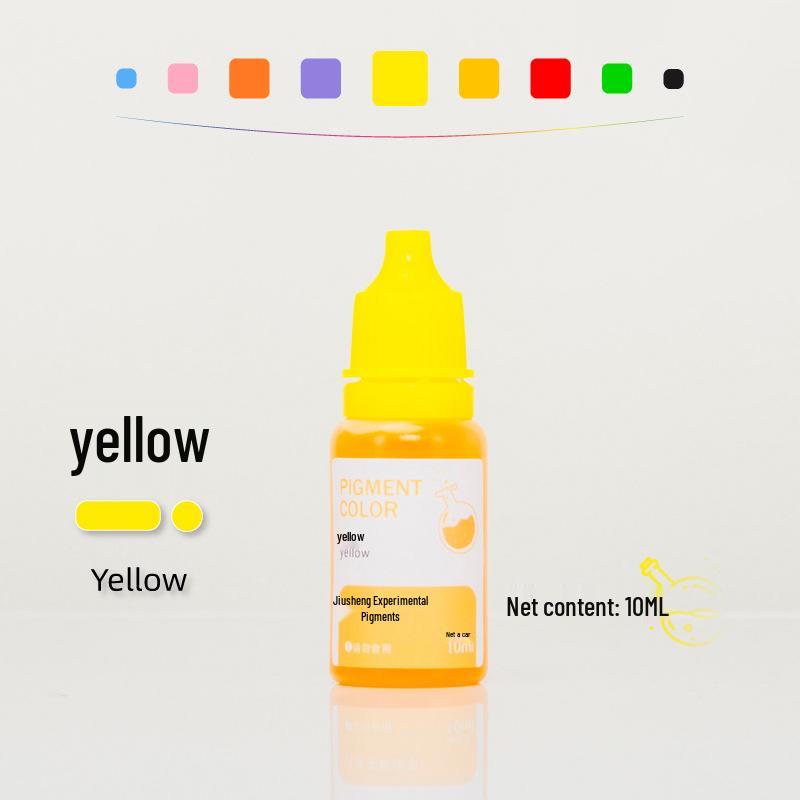 10ml Kids' Science Experiment Water-Soluble Pigment for Slime, Playdough, and DIY Soap.