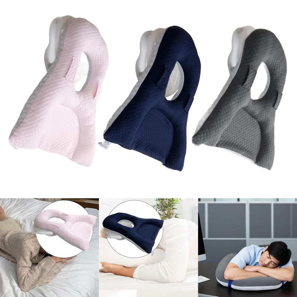 Face Down Pillow Adjustable Support Cushion for Prone Sleeping