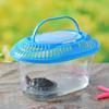Transparent Handheld Pet Breeding Box: Large, Medium, Small - Turtle Tank, Goldfish Container, Enclosed Hamster Cage