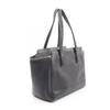 Used Salvatore Ferragamo Gancini Handbag leather Black Used Women
