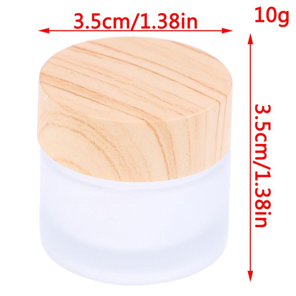 

Care Lotion Pot Beauty Tool Refillable Bottle Frosted Glass Jar Facial Cream Jar Eye Cream Jars 2