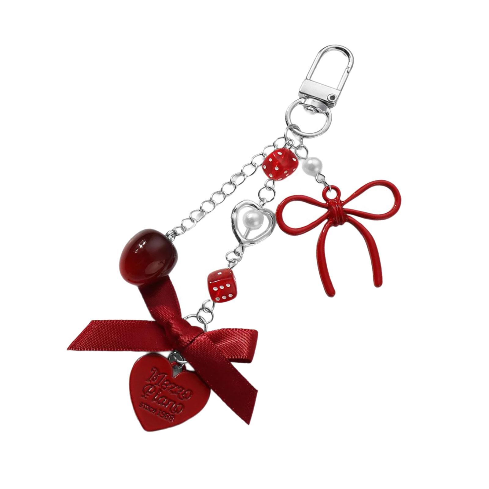 

Стильный брелок с бантиками-черепами, шарм для сумки, милый дерзкий дизайн, металлический аксессуар для сумки, для рюкзака, кошелька, подарок B