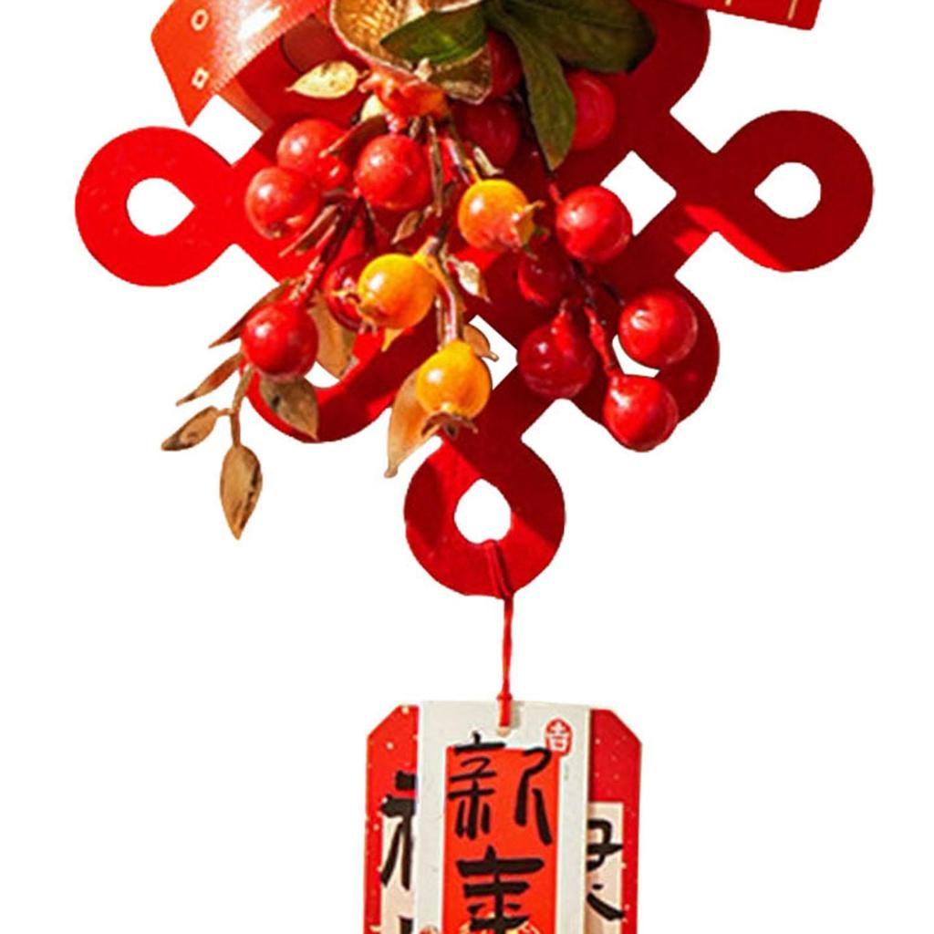 Chinese New Year Hanging Decoration Pendant Festival Decor Traditional for Party Living Room Office Celebration