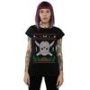Friday 13th Womens/Ladies Christmas Fair Isle Cotton T-Shirt