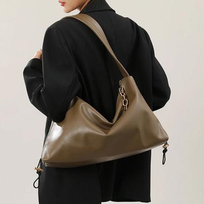 Soft Leather Large Capacity Tote Bag for Women Shoulder Bag Crossbody Bags High Quality Luxury Feminine Fashion