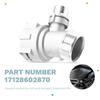 17128602870 Aluminum Car Upper Radiator Coolant Hose Connector For BMW 530I 2.0L 540I 3.0L 2017-